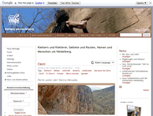 Tablet Screenshot of myclimb.de